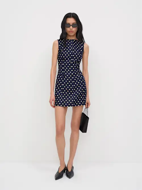 Citron Linen Dress