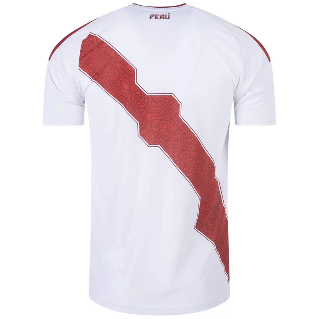Player Version Peru Home Authentic Jersey World Cup 2026