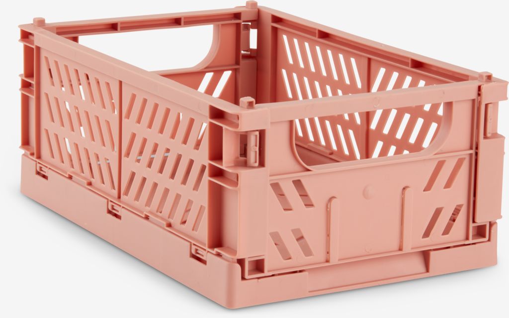 Basket MILAS W16xL25xH10 foldable coral - Amazon