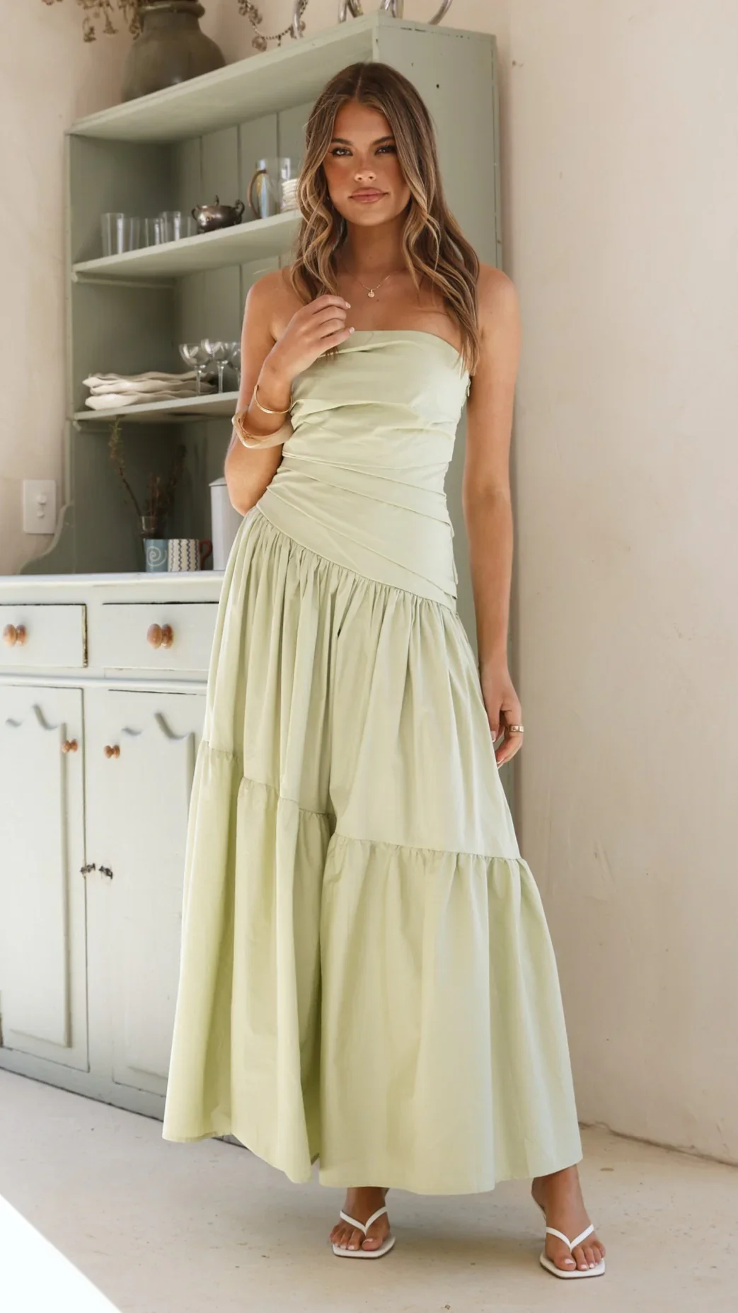 Lola Maxi Dress - Sage