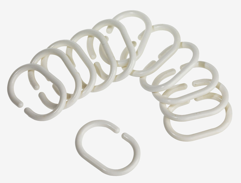 Shower curtain rings VAREKIL pack of 12 - Amazon