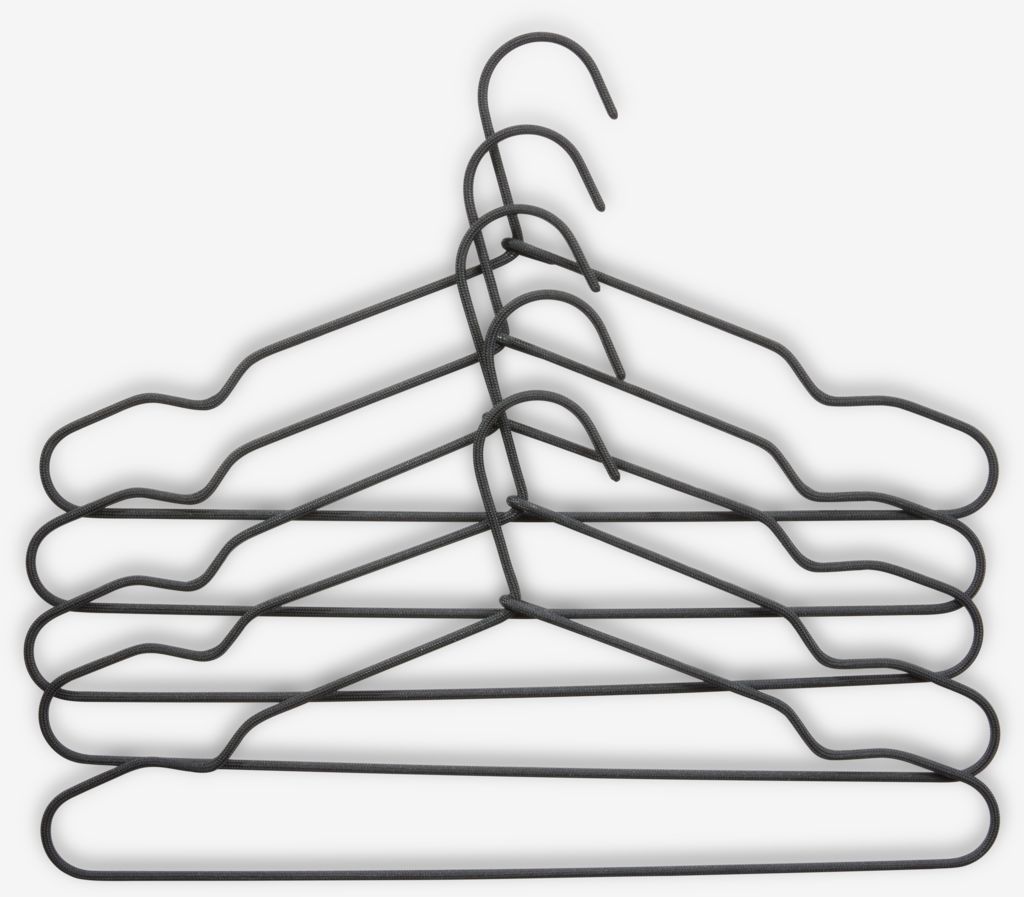 Hangers SVENSSON L40cm 5pcs/pk black - Amazon
