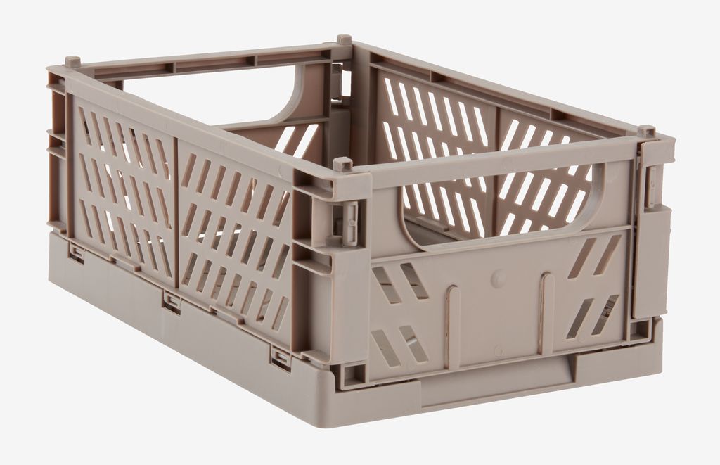 Basket MILAS W16xL25xH10cm foldable grey - Amazon