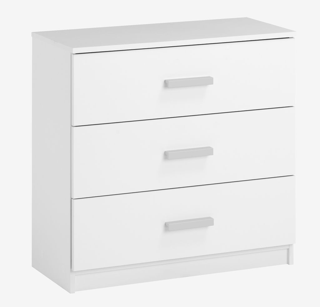 3 drawer chest TAPDRUP white - Amazon
