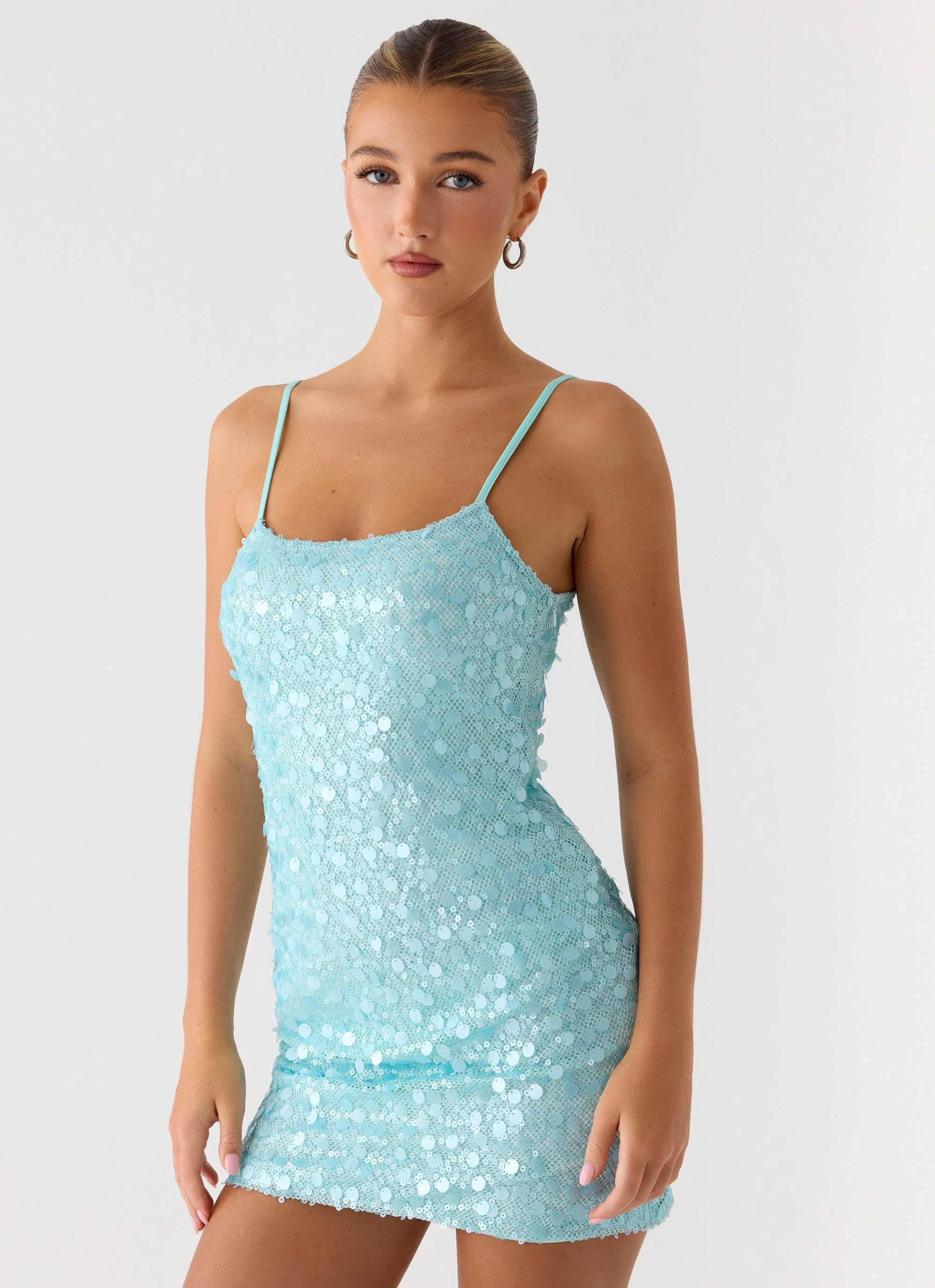 Danali Mini Dress - Blue