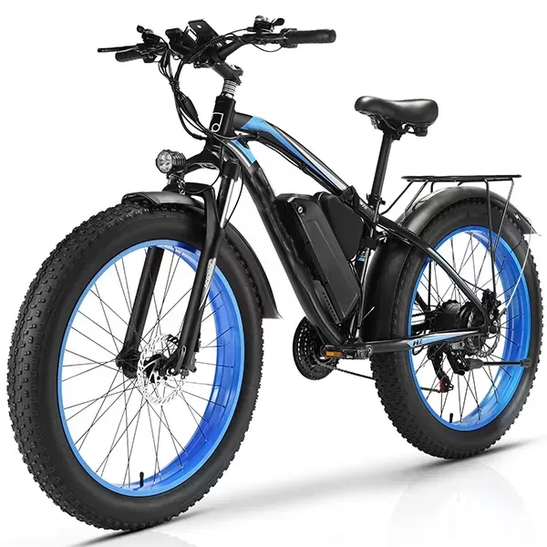 ✨Wide tire electric bike with 1000W 48V/17.5Ah removable battery 31MPH✨ - Amazon