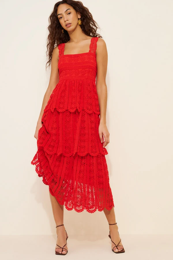 Krystyna Lace Maxi Dress