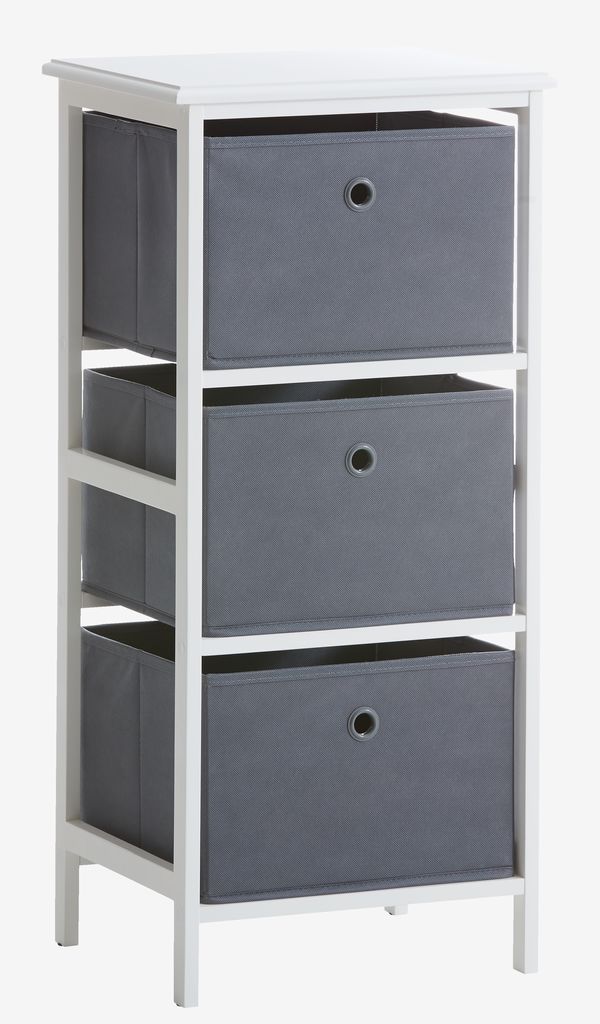 3 boxes chest ODBY white/grey - Amazon