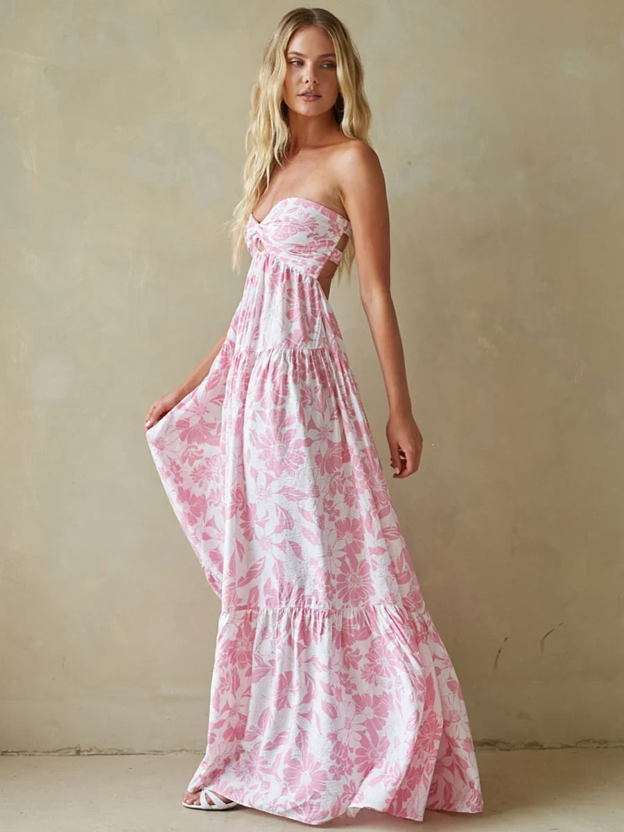 Lilo Strapless Maxi Dress