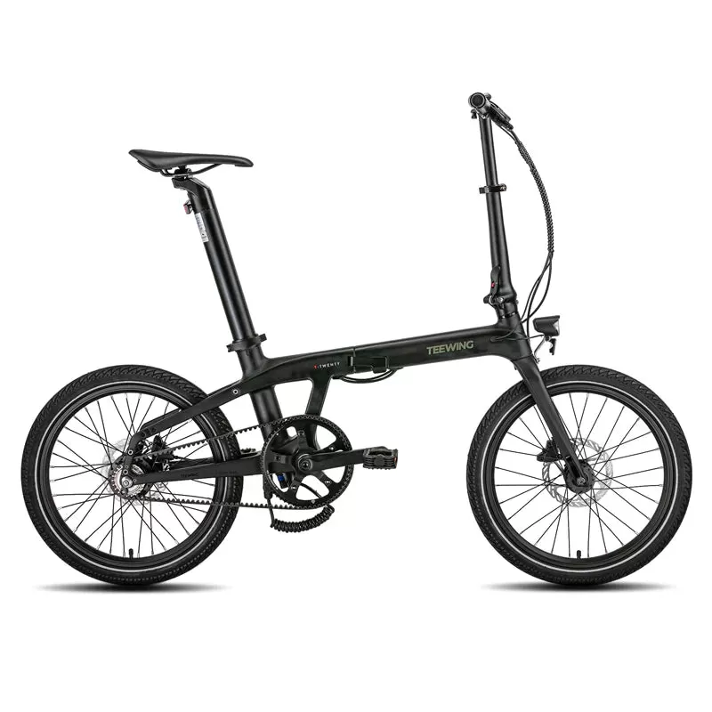 E-bike T20 36V 9.6Ah Carbon Fiber Electric Folding Bike - Amazon