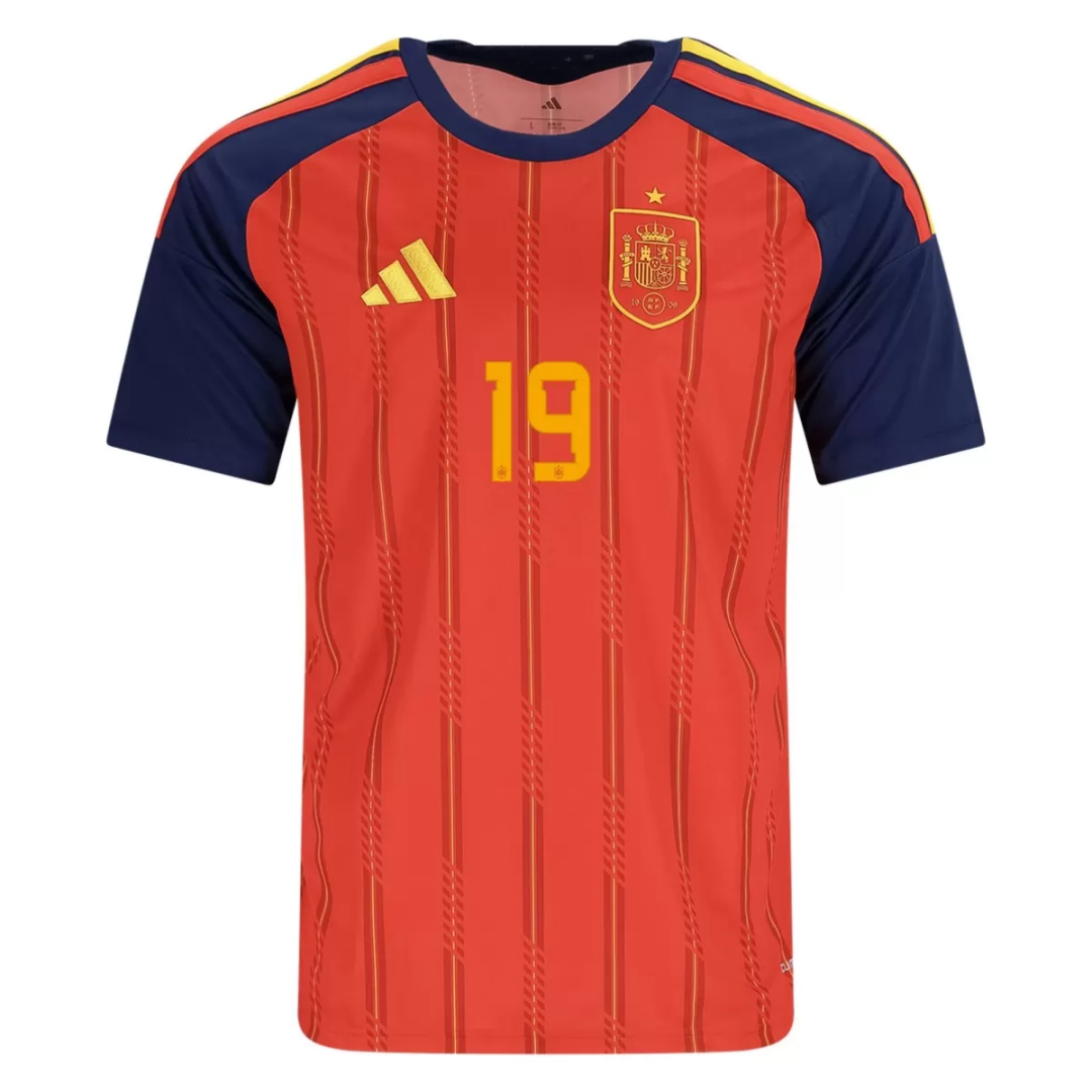 Lamine Yamal #19 Spain Home Jersey World Cup 2026
