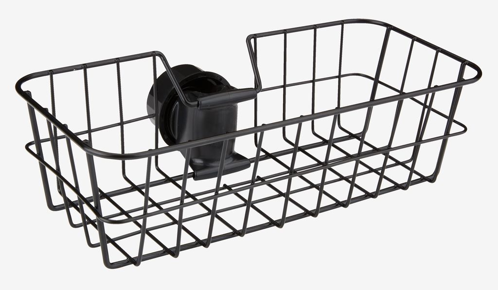 Shower basket NACKA black - Amazon