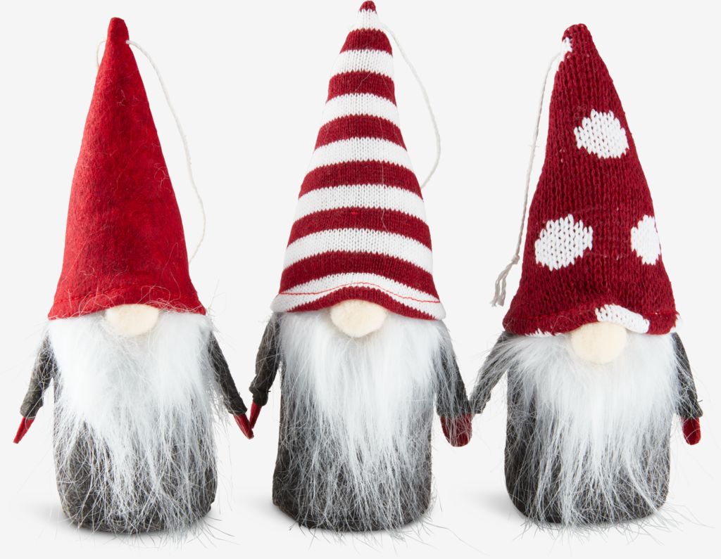 Christmas elf BOND H17cm with felt assorted - Amazon