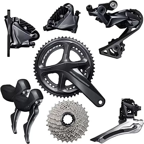Carbon Fiber Racing Road Bike Hydraulic Disc Brake Road Bike with 22 Speeds - Amazon