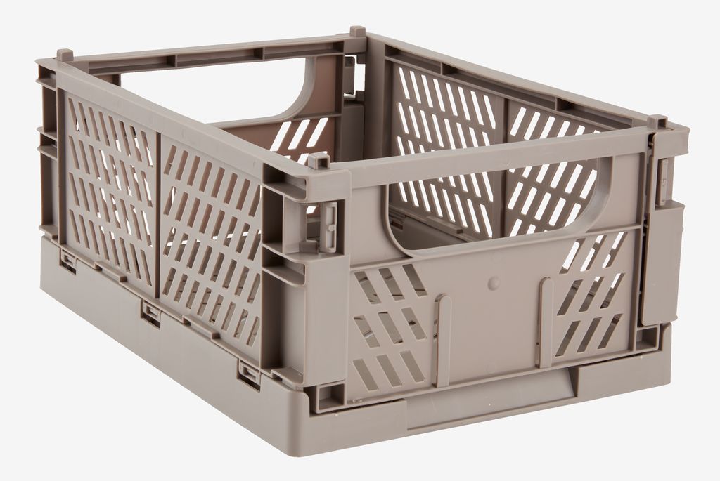 Basket MILAS W25xL34xH15cm foldable grey - Amazon