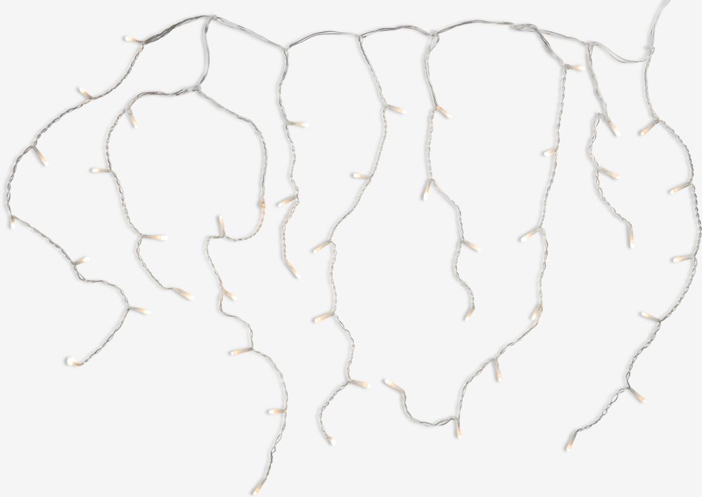 LED string lights SNOTRA icicle with 240 LED and timer - Amazon