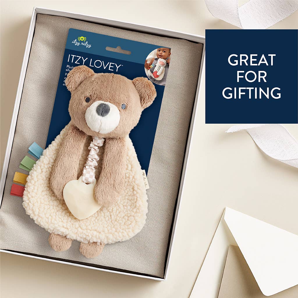 *NEW* Theo the Bear Itzy Lovey? Itzy Ritzy baby toy