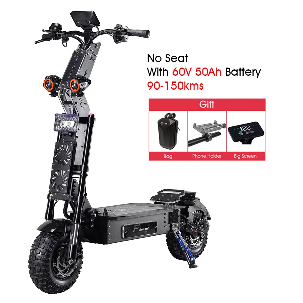 Latest 14inch fat wheel 10000W Fat Tire Electric Scooter with Top Speed 66MPH - Amazon