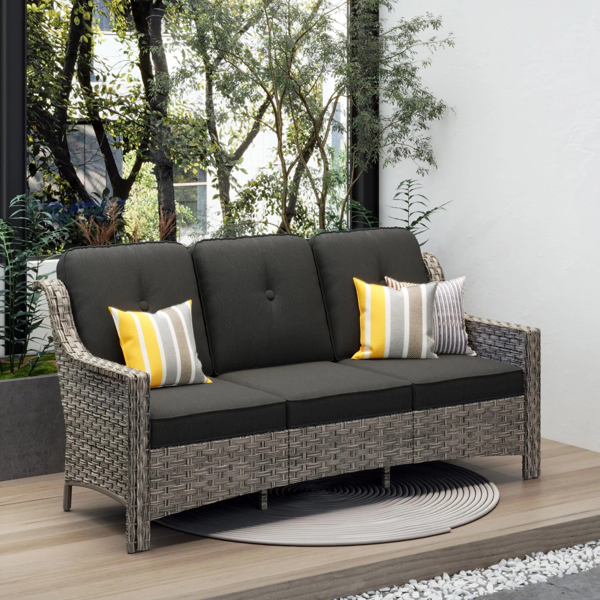 Outdoor 3-Seat Sofa PAD Series - Amazon