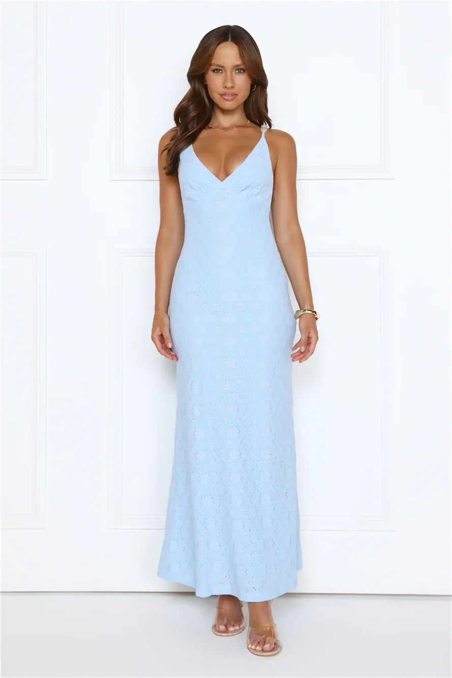 You Got This Maxi Dress Blue