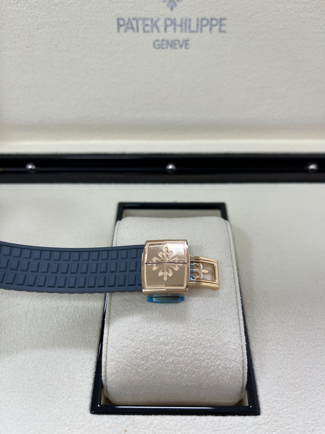 Patek Philippe 5261R-001 Aquanaut Luce Annual Calendar Rose Gold Blue Dial Watch