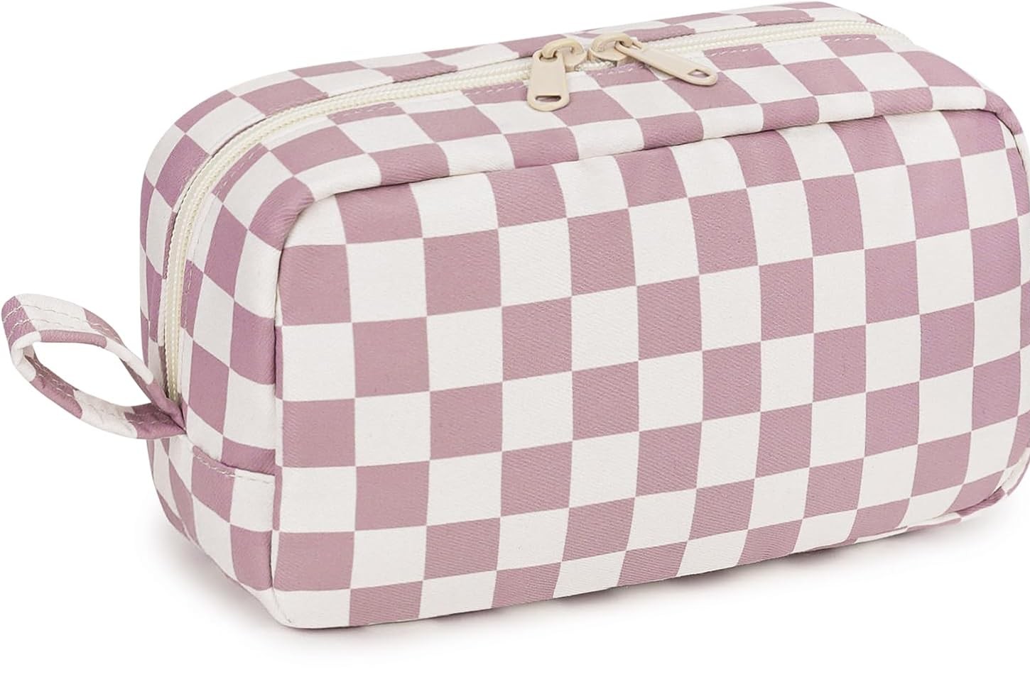 Cute Makeup Bag Small Toiletry Bag Travel Cosmetic Bag Organizer Make Up Bags with Organized Pockets for Women
