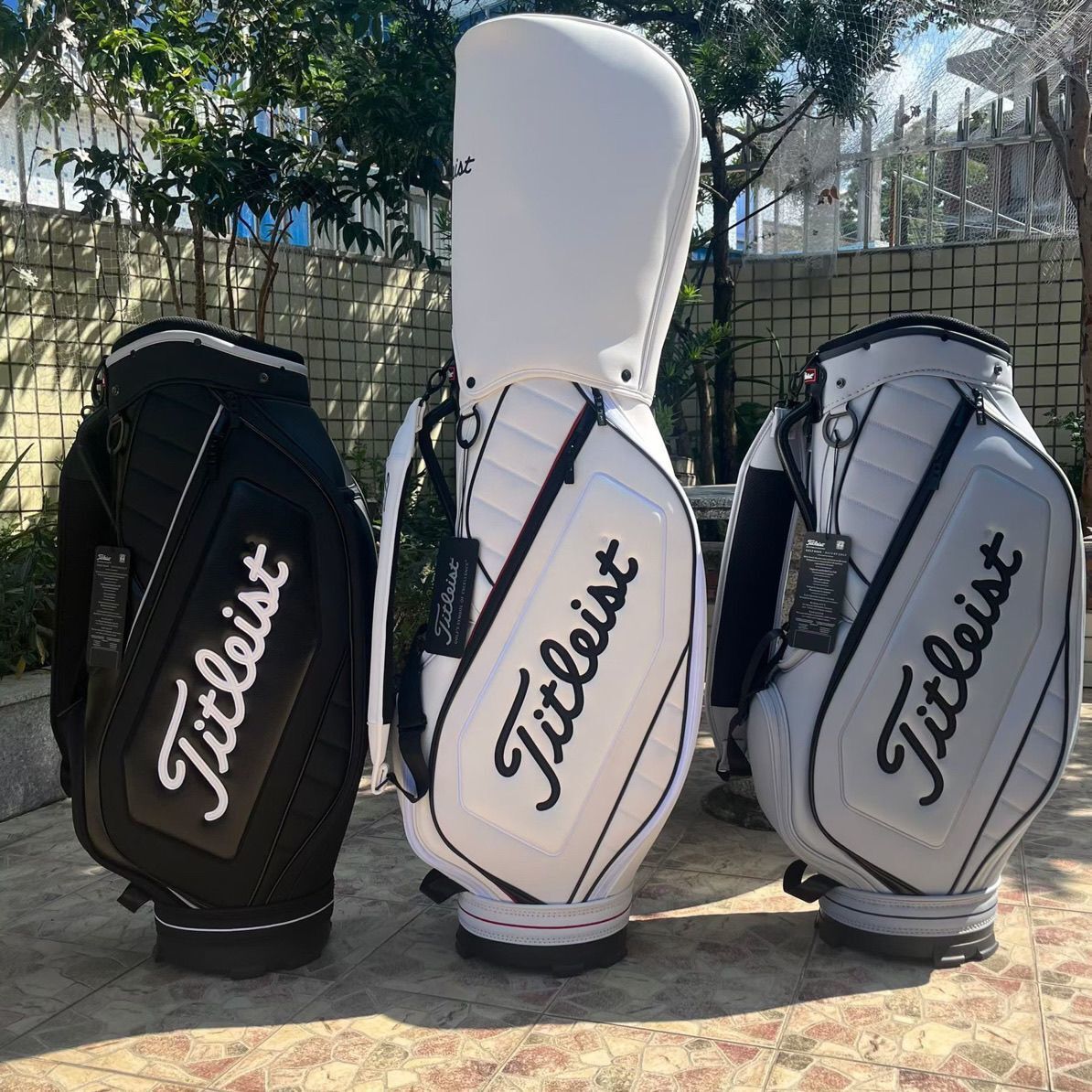 Titleist Bag 18 - Golf Master
✔️ Brand New Premium Clubs
✔️ FREE Custom Fitting (Shaft & Grip)
✔️ Tour-Level Performance
✔️ Worldwide FREE Shipping 
✔️Indistinguishable from the authetic.
 ✅What you see is what you get.✅
🏌️‍♂️ **Premium Golf Products** 🏌️‍♀️
Irons | Drivers | Putters | Wedges | Bags