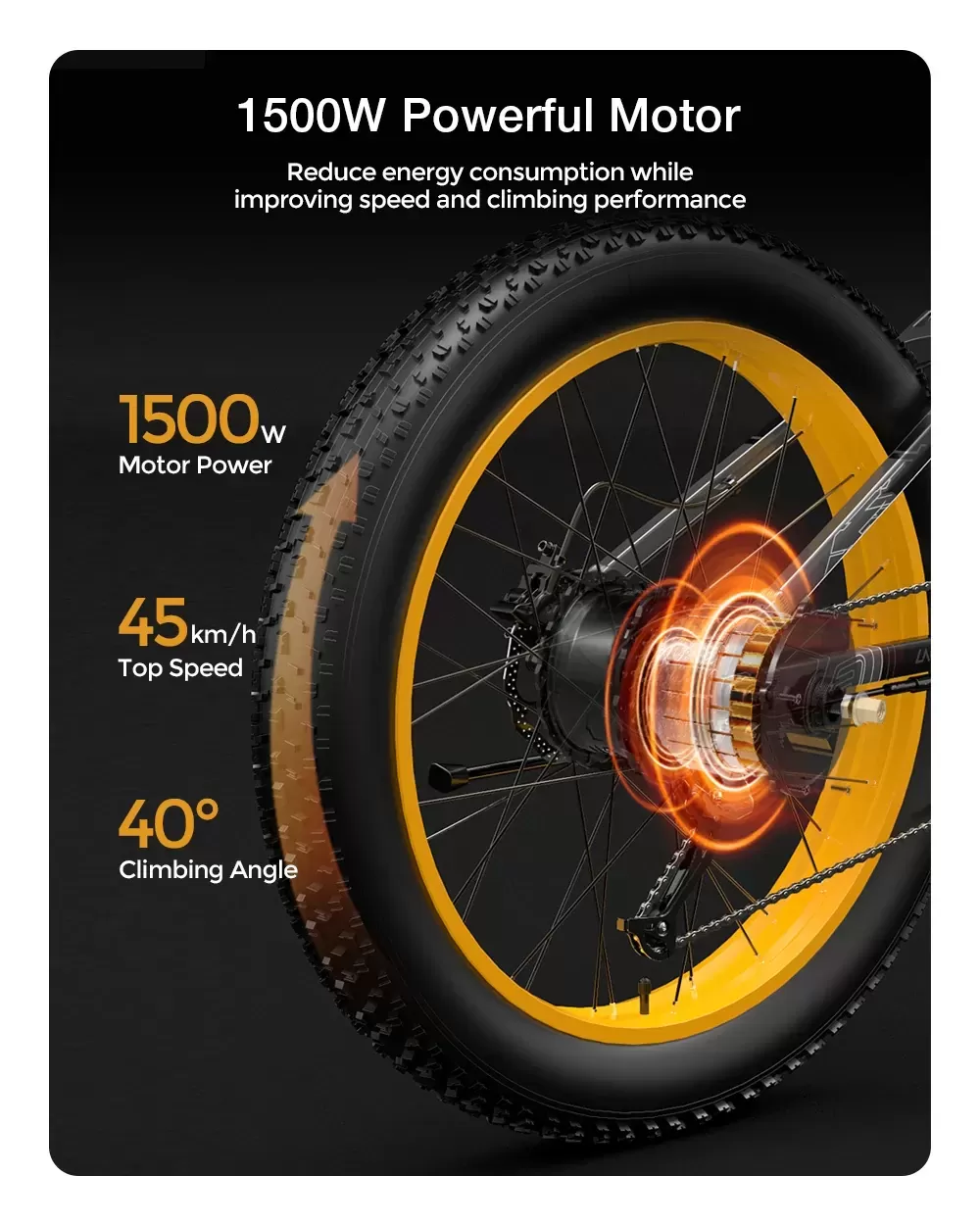 🔥Clearance Sale🔥Electric outdoor bike with 48V / 15AH battery - Amazon