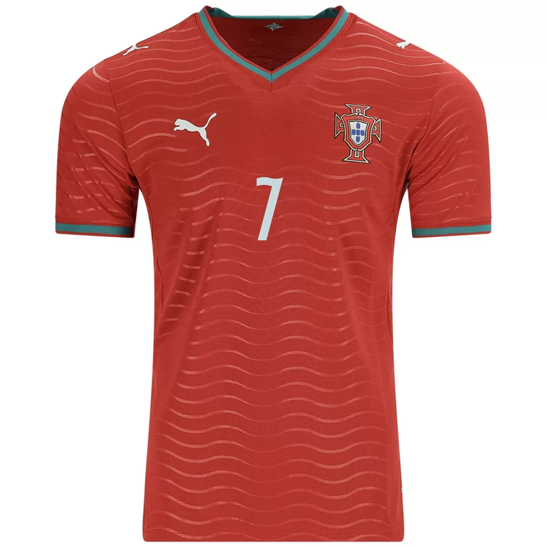 RONALDO #7 Portugal Home Jersey World Cup 2026