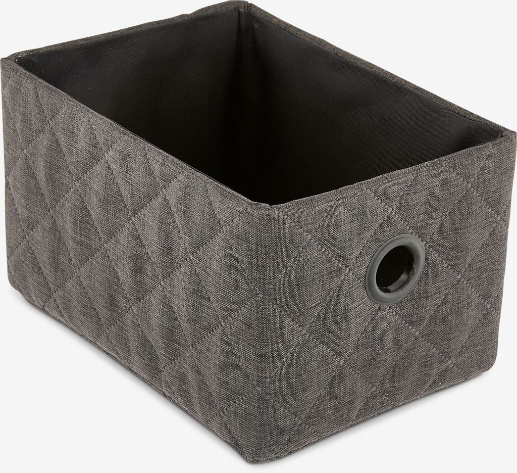 Basket GILLIS W14xL20xH12cm dark grey - Amazon