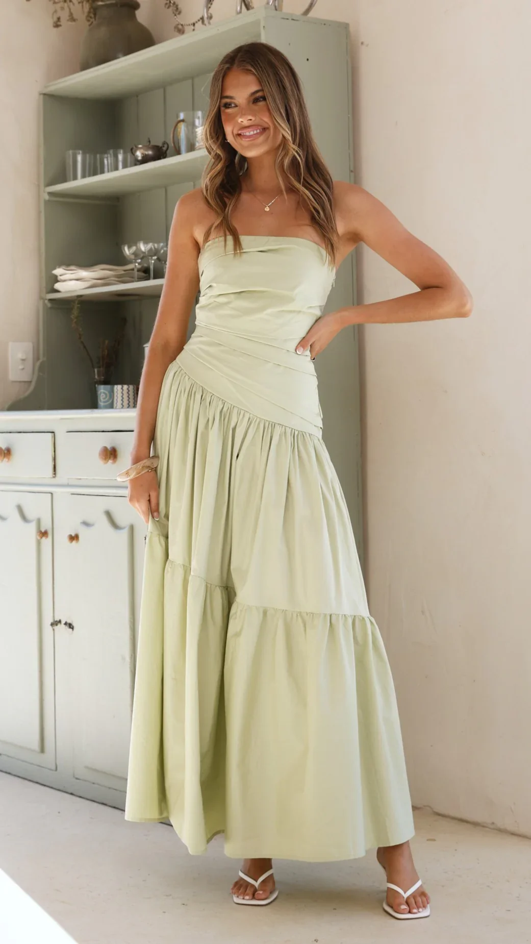 Lola Maxi Dress - Sage