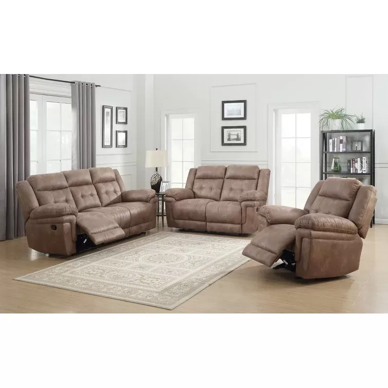 Elida 66'' Pillow Top Arm Reclining Loveseat - Amazon