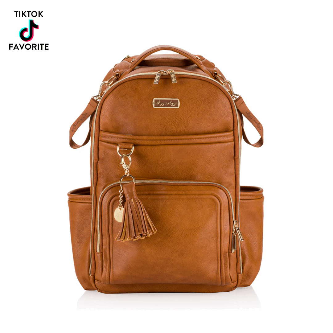 Cognac Boss Plus? Backpack Diaper Bag