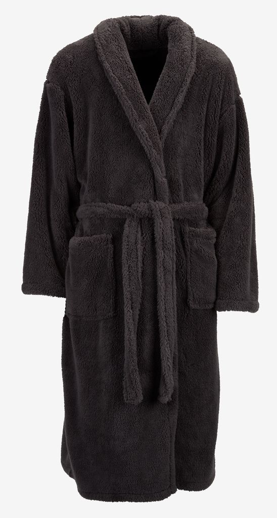 Bathrobe SIMRIS S/M anthracite - Amazon