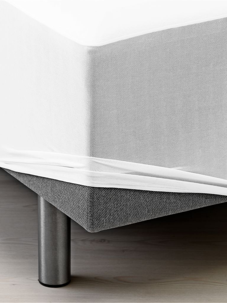 Waterproof Fitted sheet GUNN Single white - Amazon