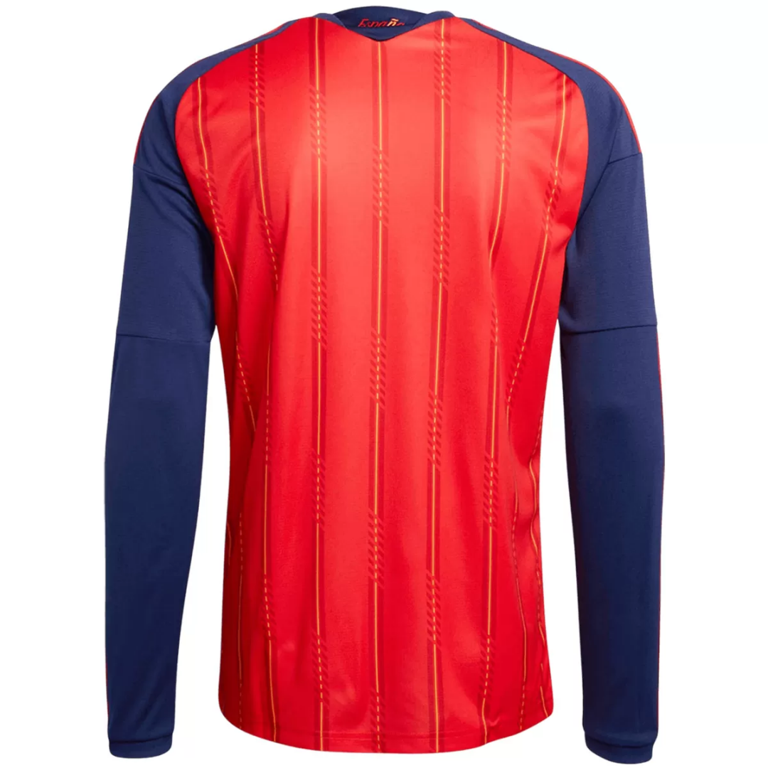 Spain Home Long Sleeve Jersey World Cup 2026