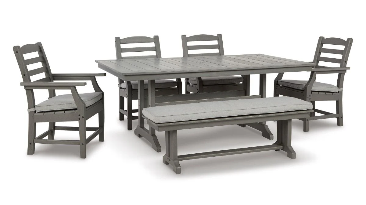 VISOLA OUTDOOR - 6 PIECE DINING SET
