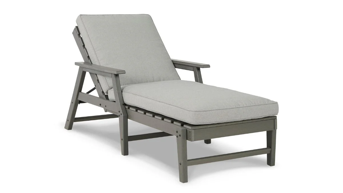 VISOLA OUTDOOR CHAISE LOUNGE WITH CUSHION