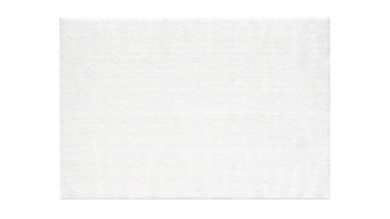 GLAM SHAGGY 01800A WHITE