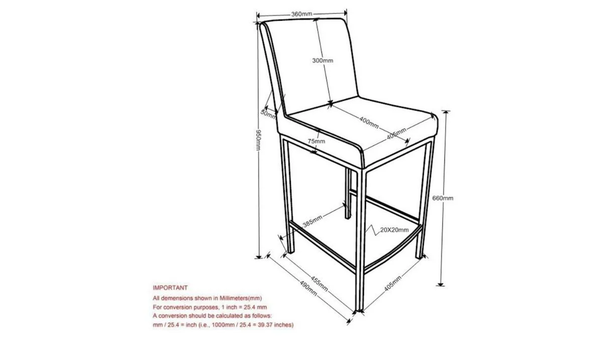 PORTO COUNTER STOOL (SET OF 2)