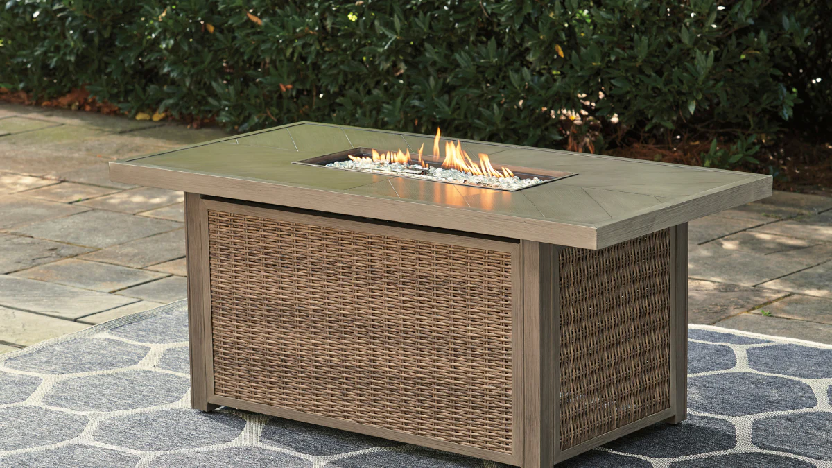 BEACHCROFT OUTDOOR FIRE PIT TABLE