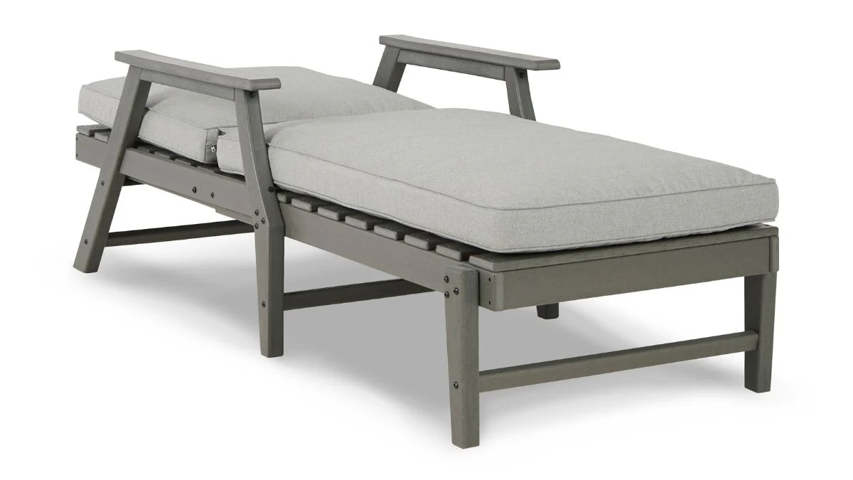 VISOLA OUTDOOR CHAISE LOUNGE WITH CUSHION