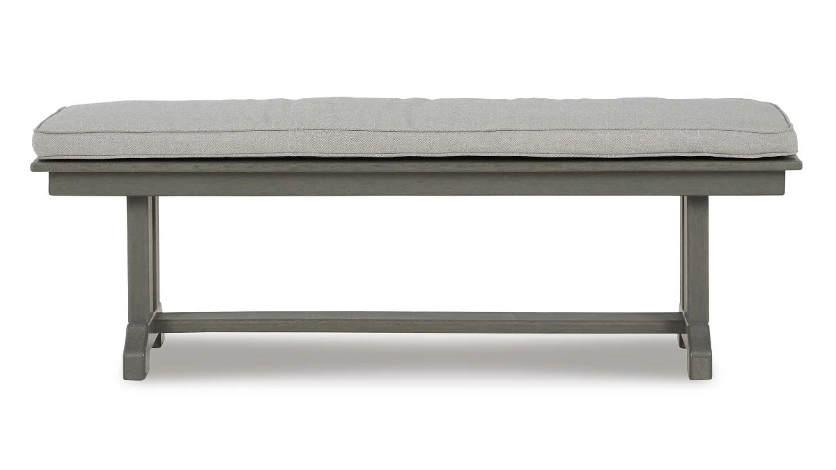 VISOLA OUTDOOR DINING BENCH WITH CUSHION