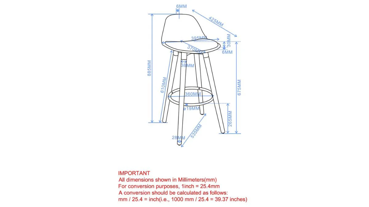 DIABLO COUNTER STOOL (SET OF 2)