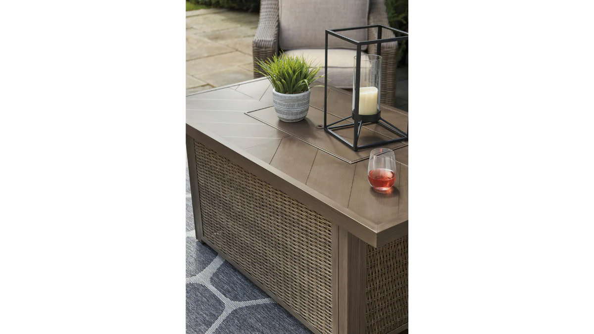 BEACHCROFT OUTDOOR FIRE PIT TABLE