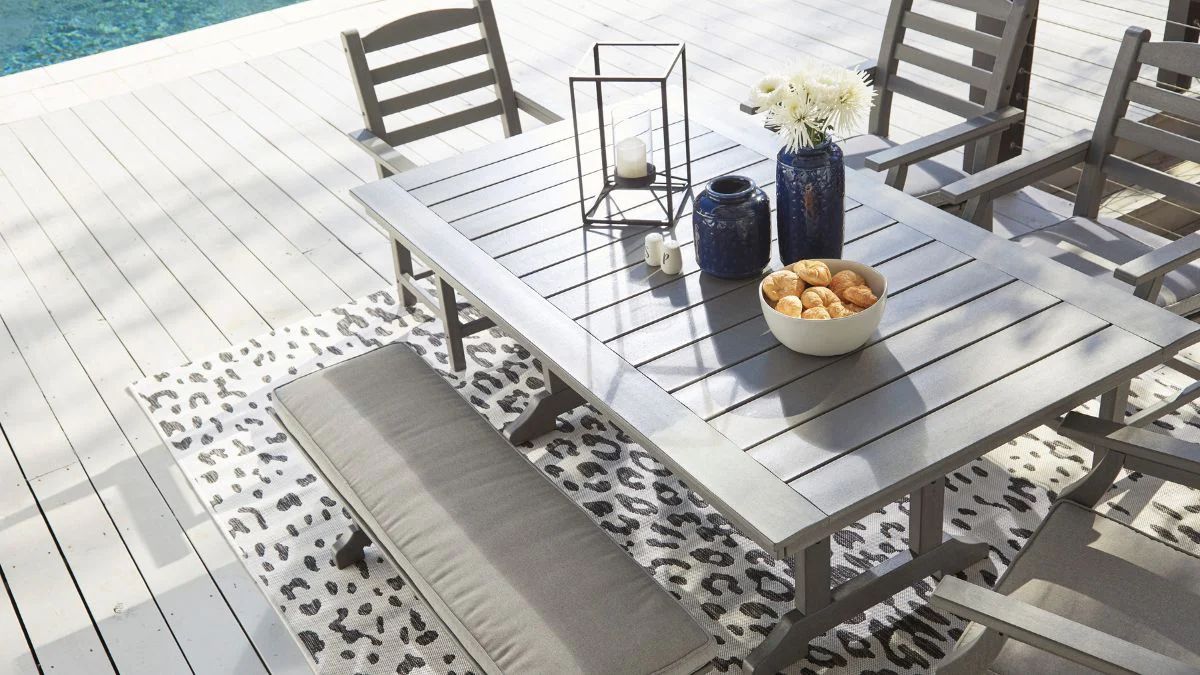 VISOLA OUTDOOR - 6 PIECE DINING SET