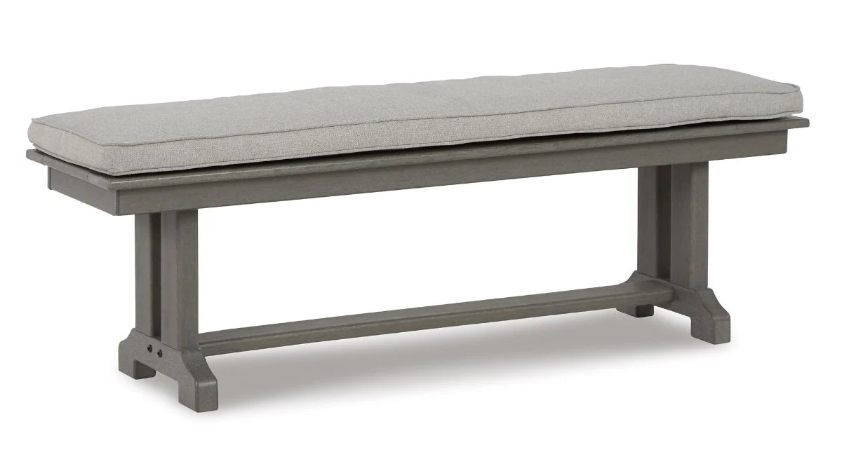 VISOLA OUTDOOR DINING BENCH WITH CUSHION