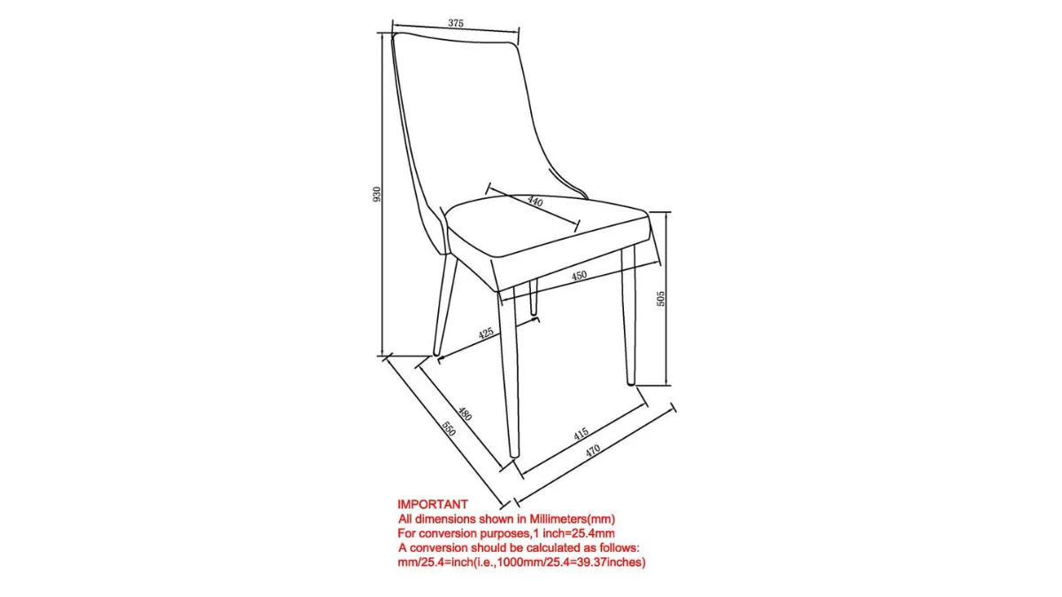 VENICE DINING CHAIR (SET OF 2)