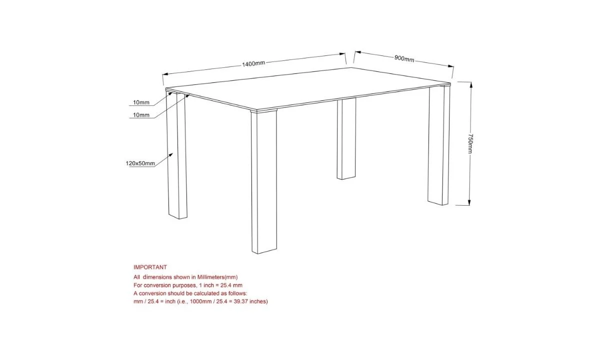FRANKFURT DINING TABLE