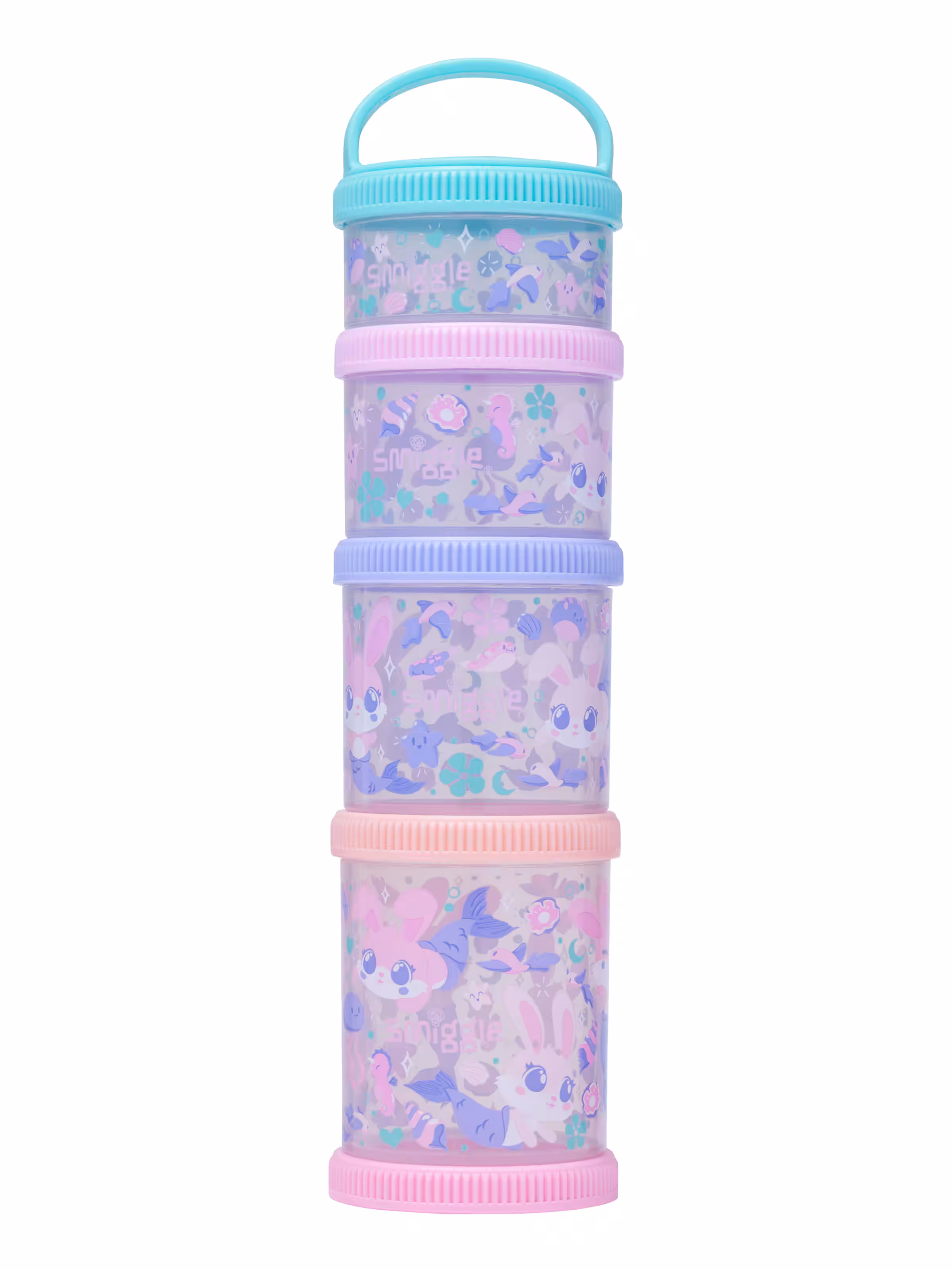 Curious Snack N Stack Container X4